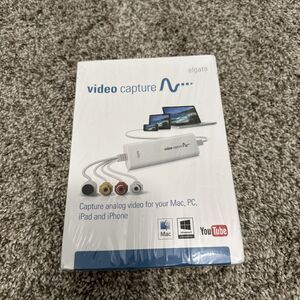 Elgato USB Video Capture Device Convert Analog Video to Digital Format Win/Mac